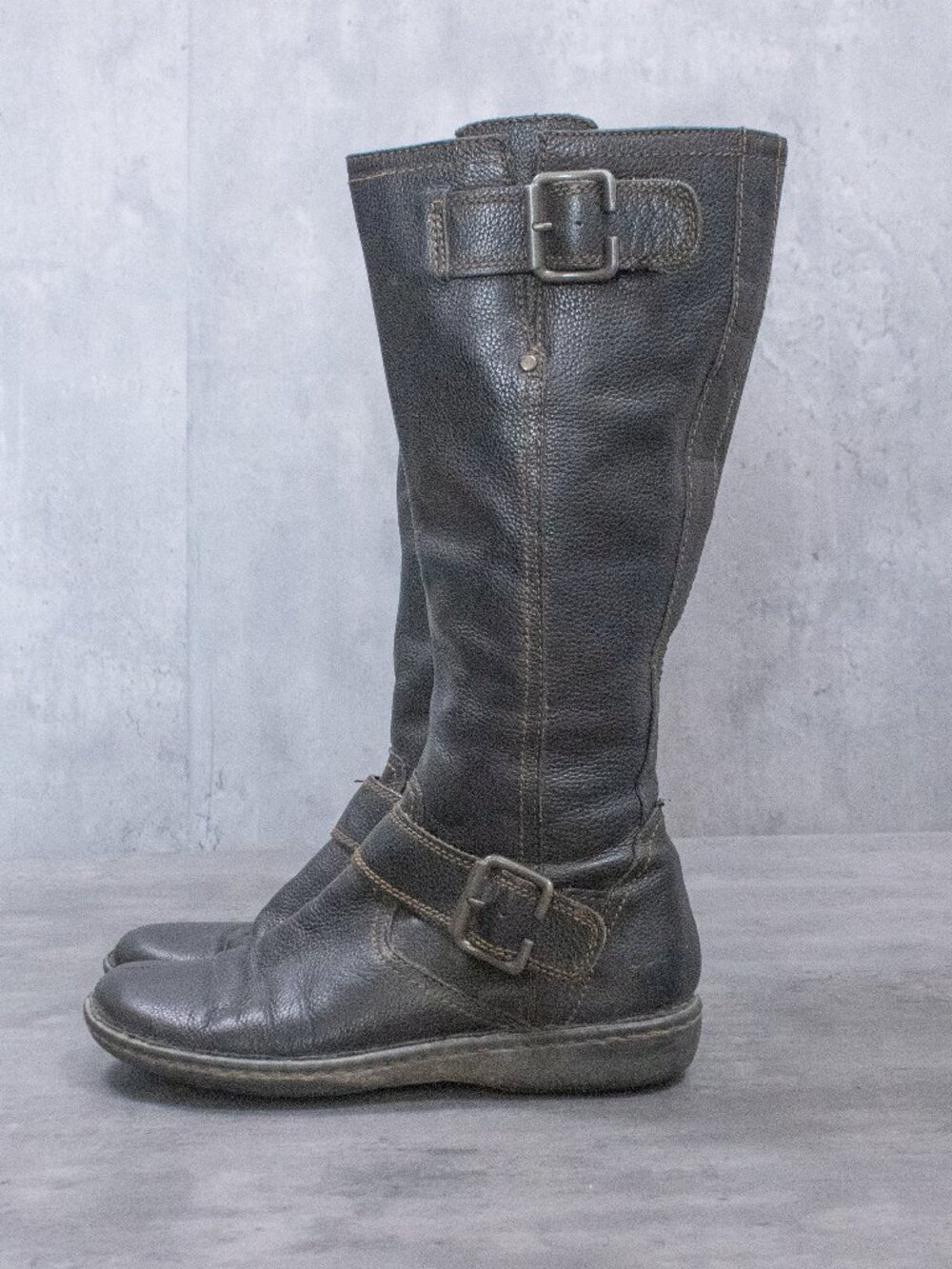 Vintage VTG Y2K 2000's 00's BOC Concept Martina II Black Knee Boot's